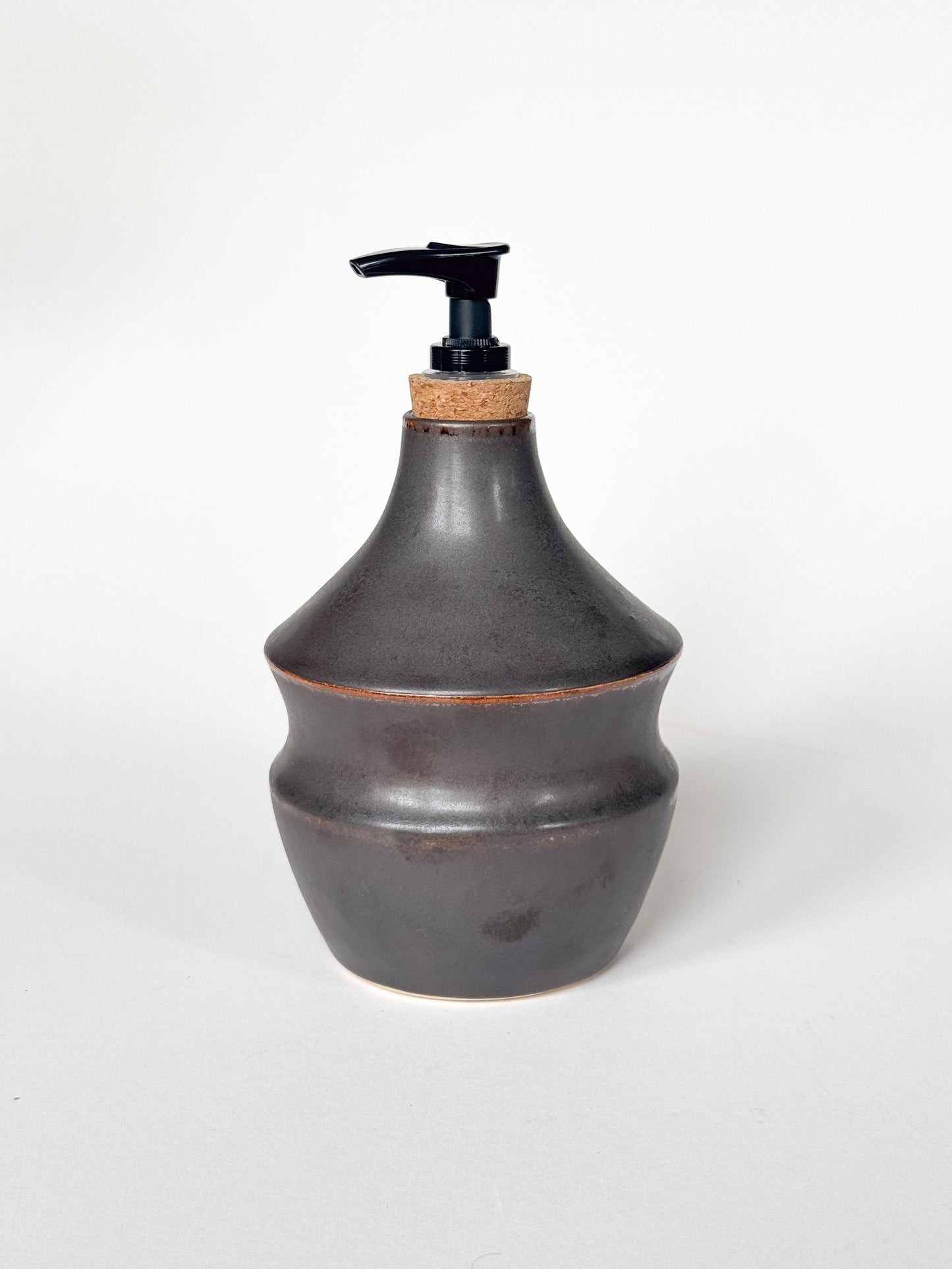 Brown Soap Dispenser