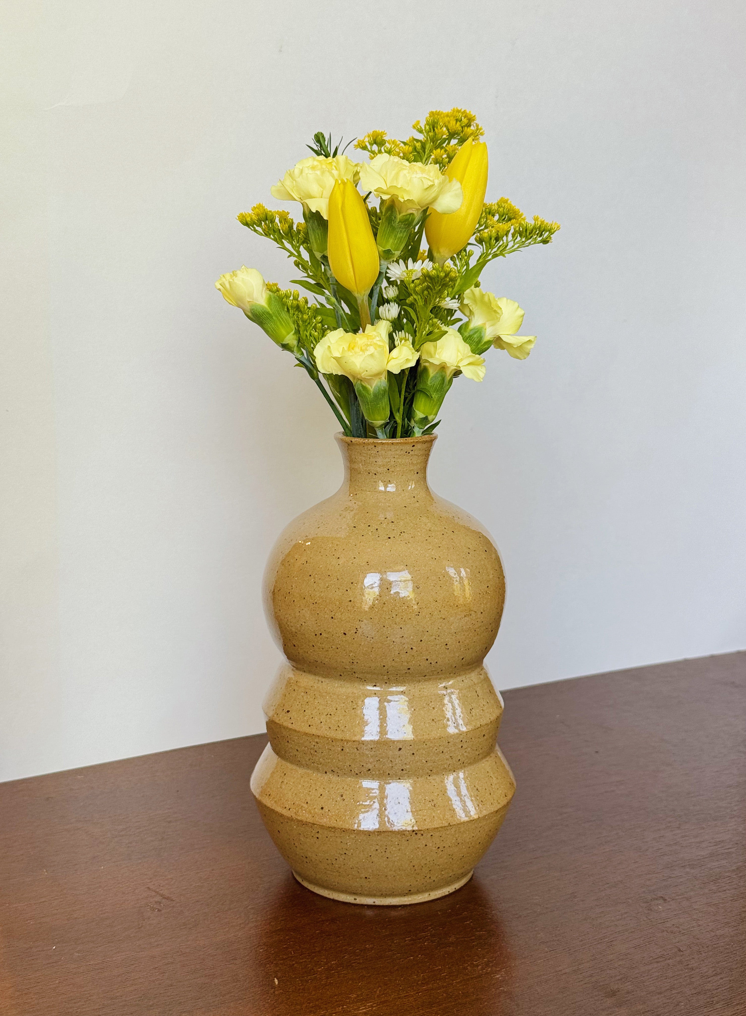 Stacked Geometry Vase