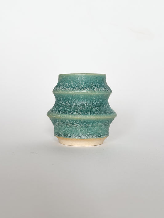 Mini Teal Vase