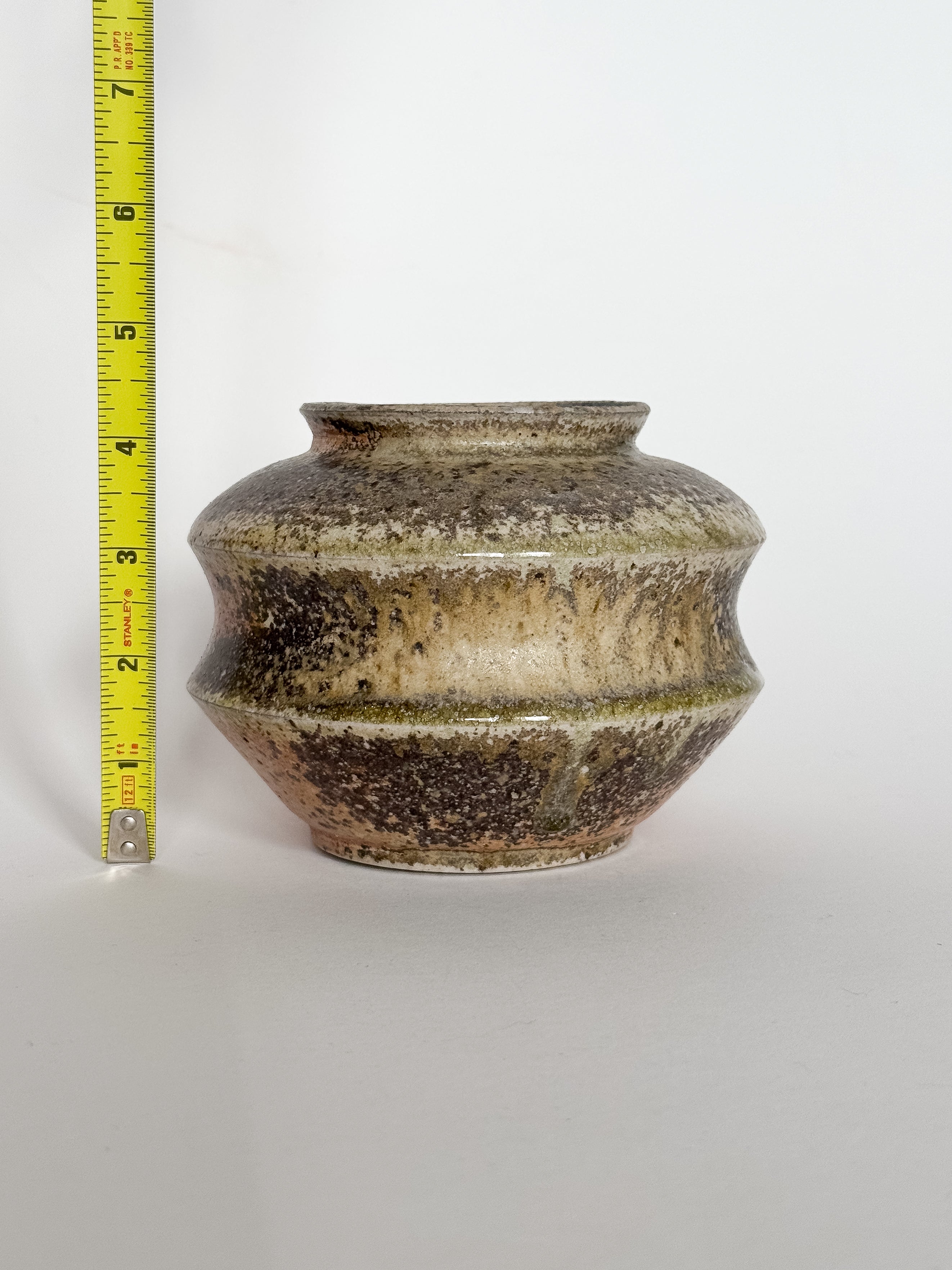 Woodfire Saucer Vase