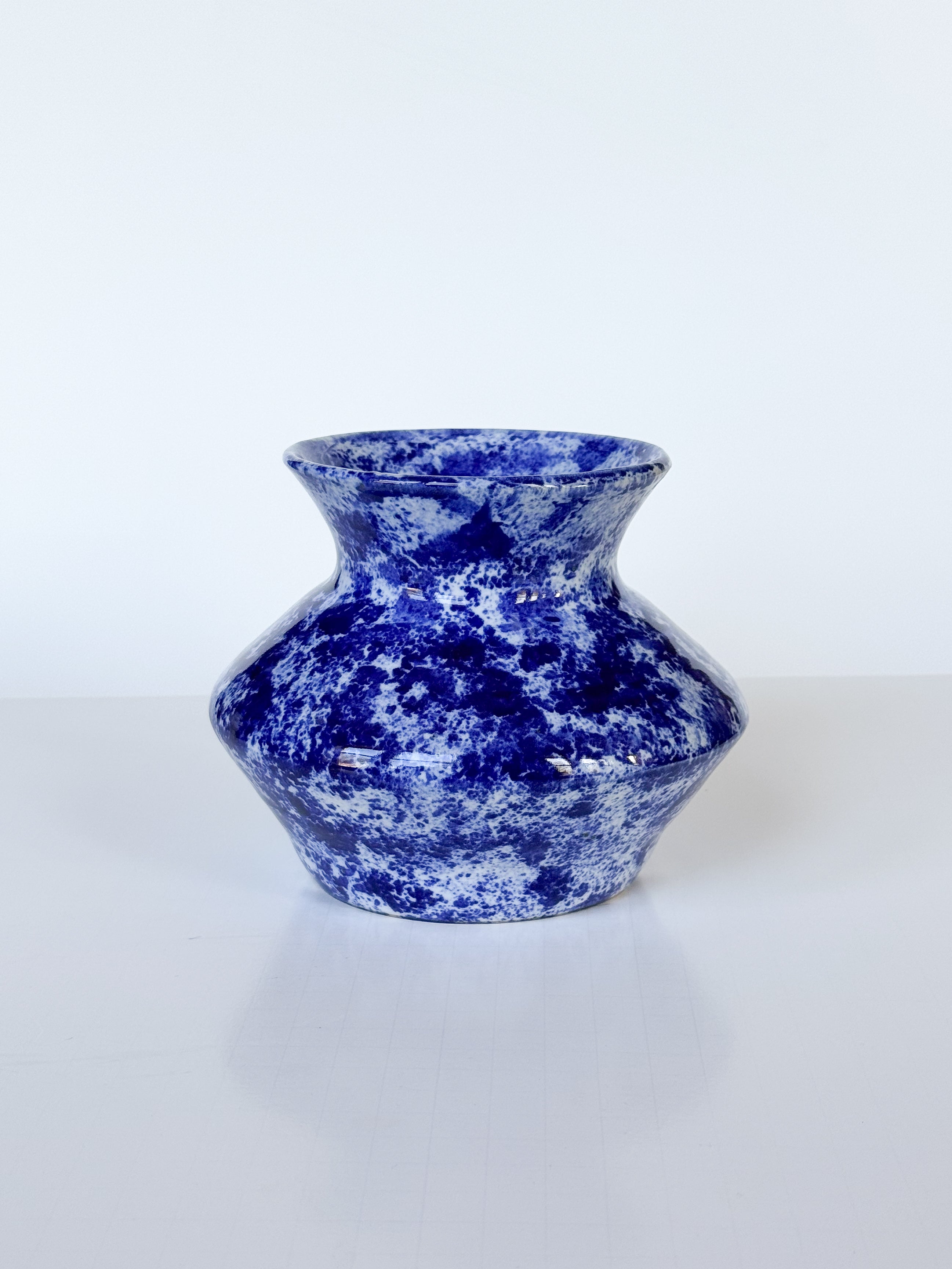 Blue Texture Vase - Small