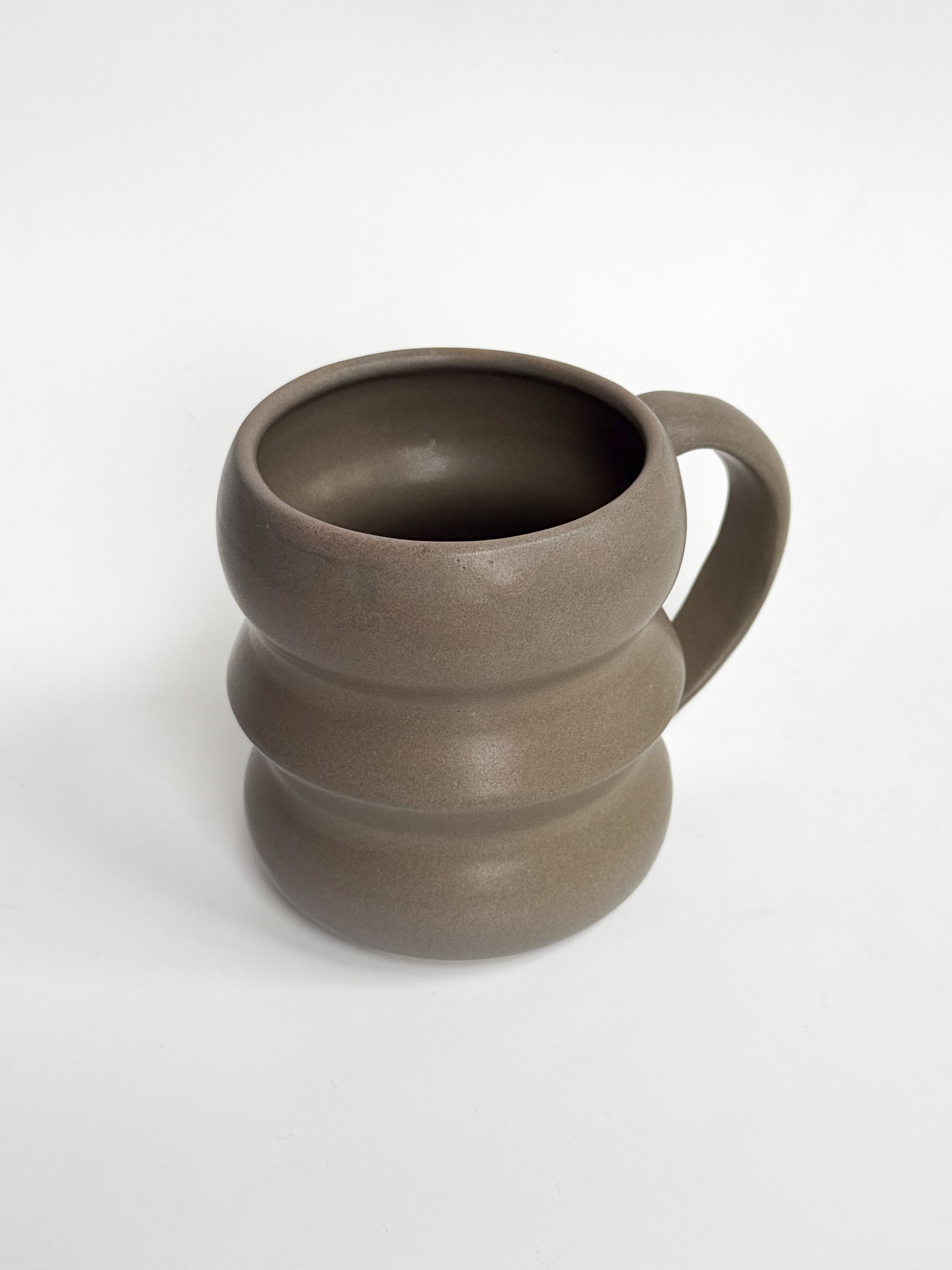 Grey Geometric Mug