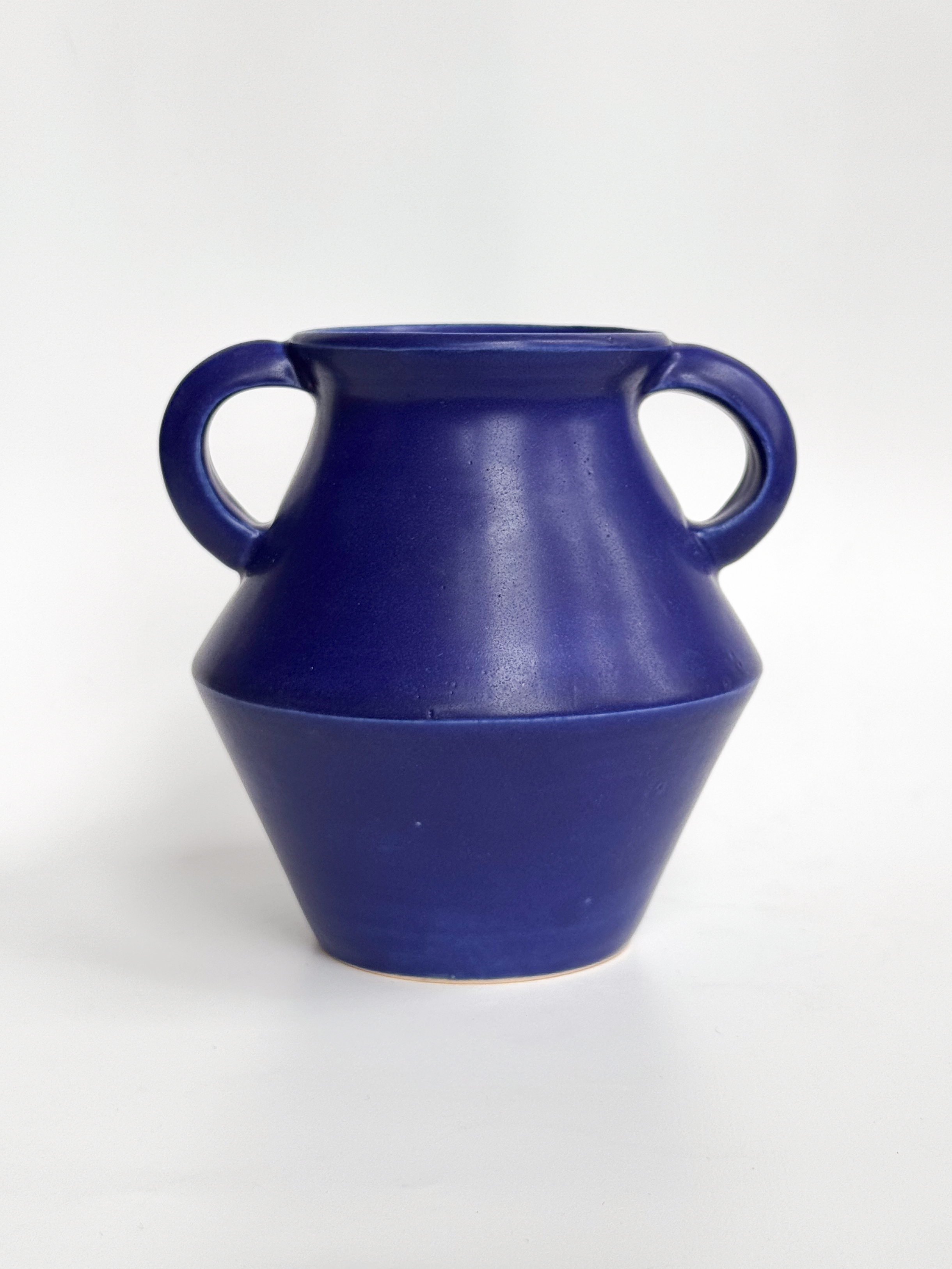 Dark Blue Diamond Vase