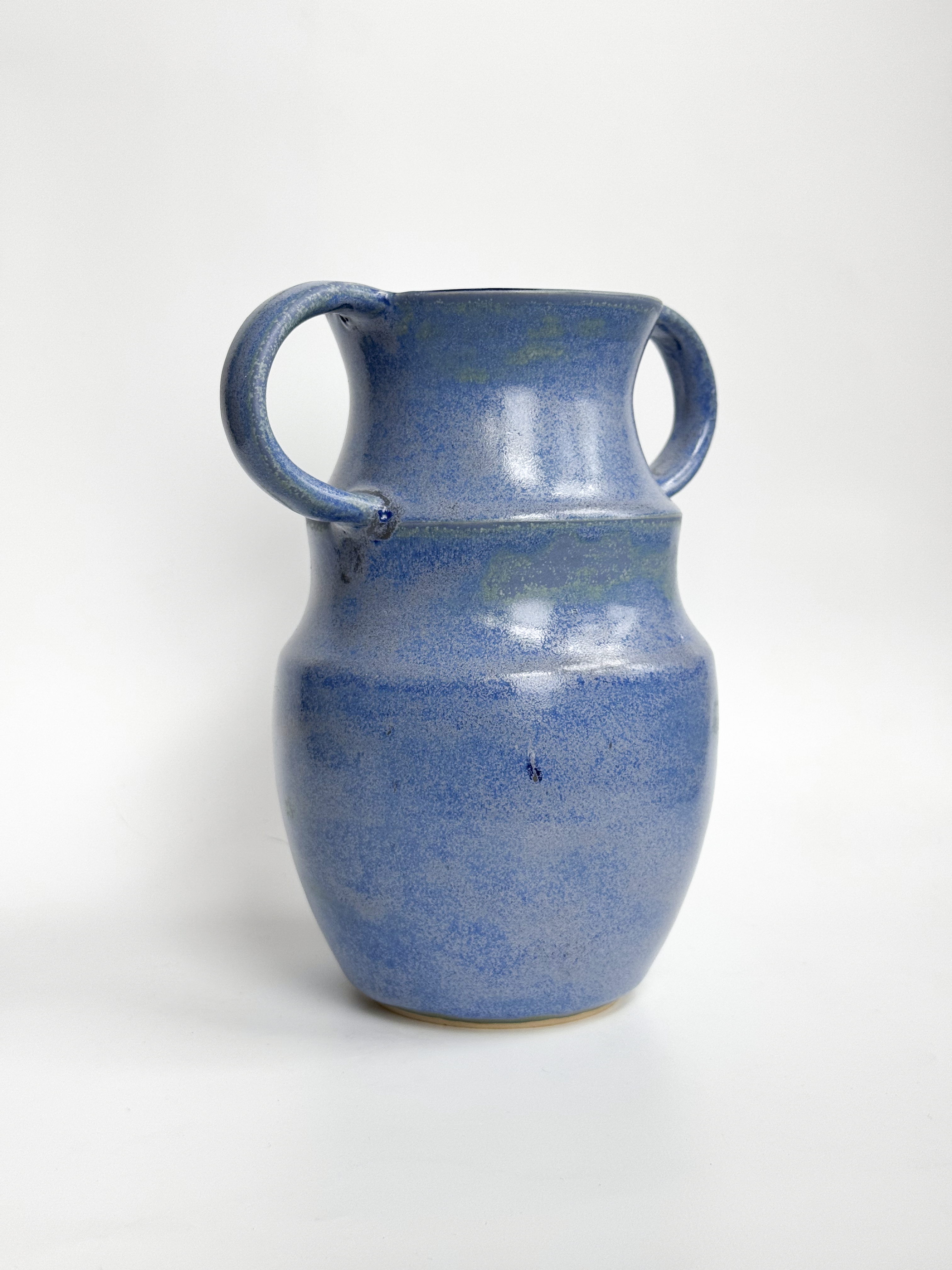 Blue Handled Vase