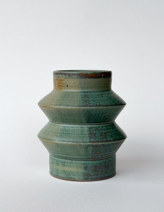 Green Icon Vase