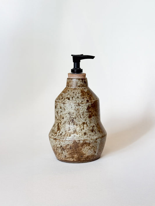 Brown Speckle Soap Dispenser