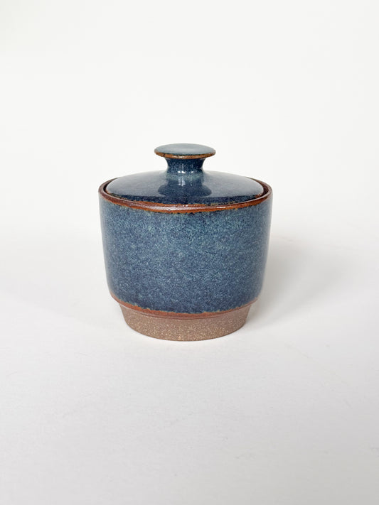 Blue Speckle Jar
