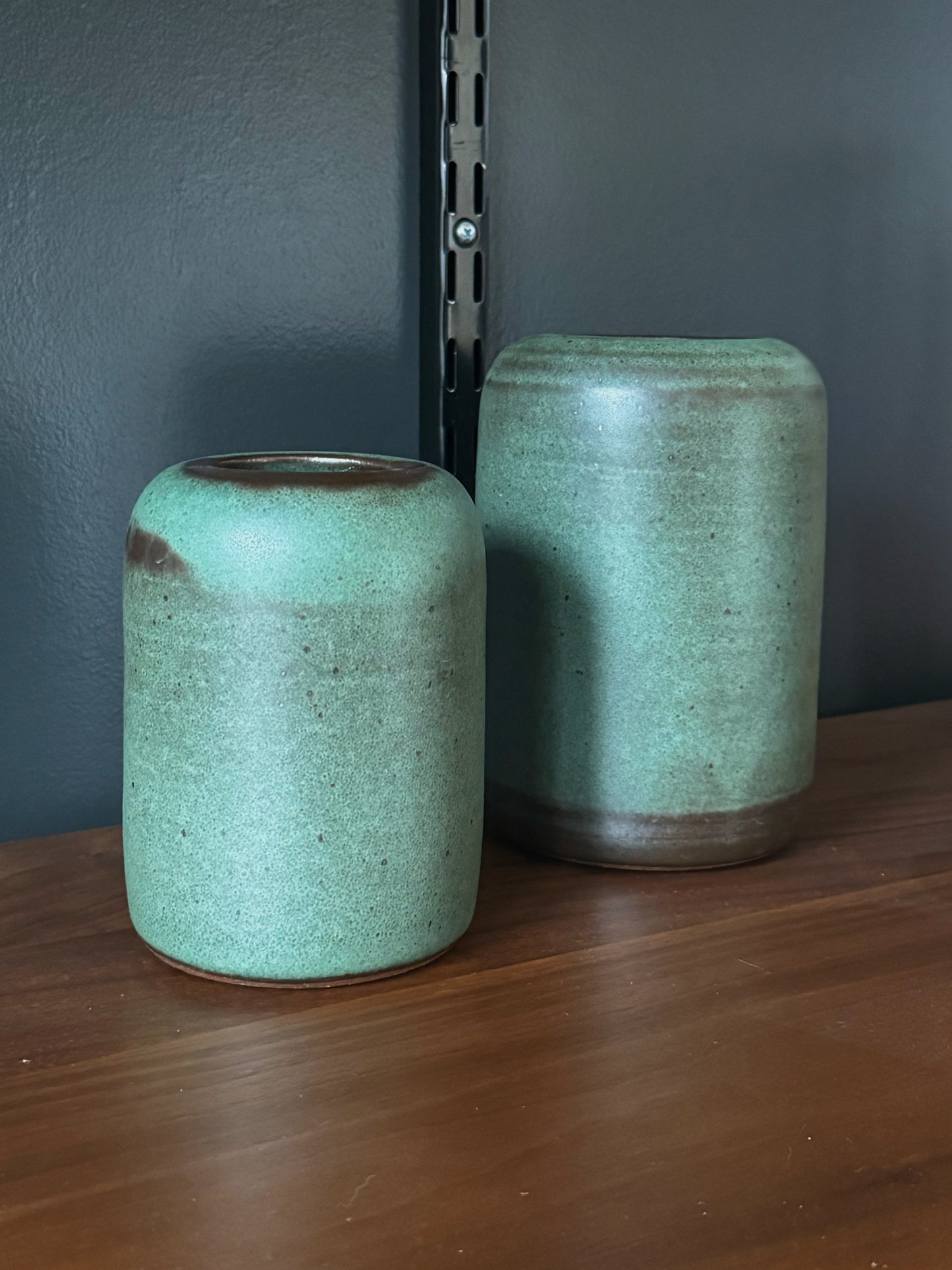 Green Column Vase (Small)