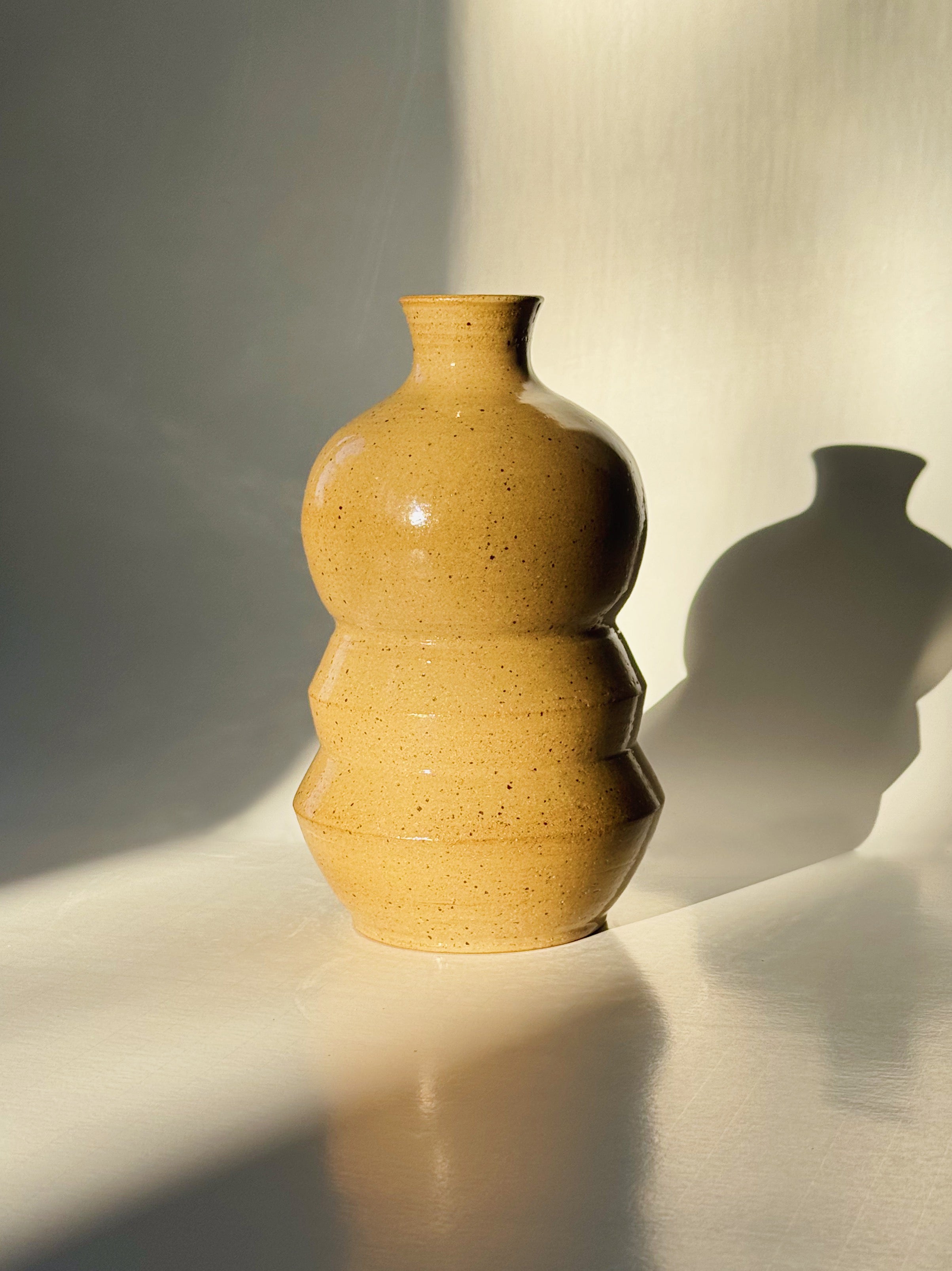 Stacked Geometry Vase